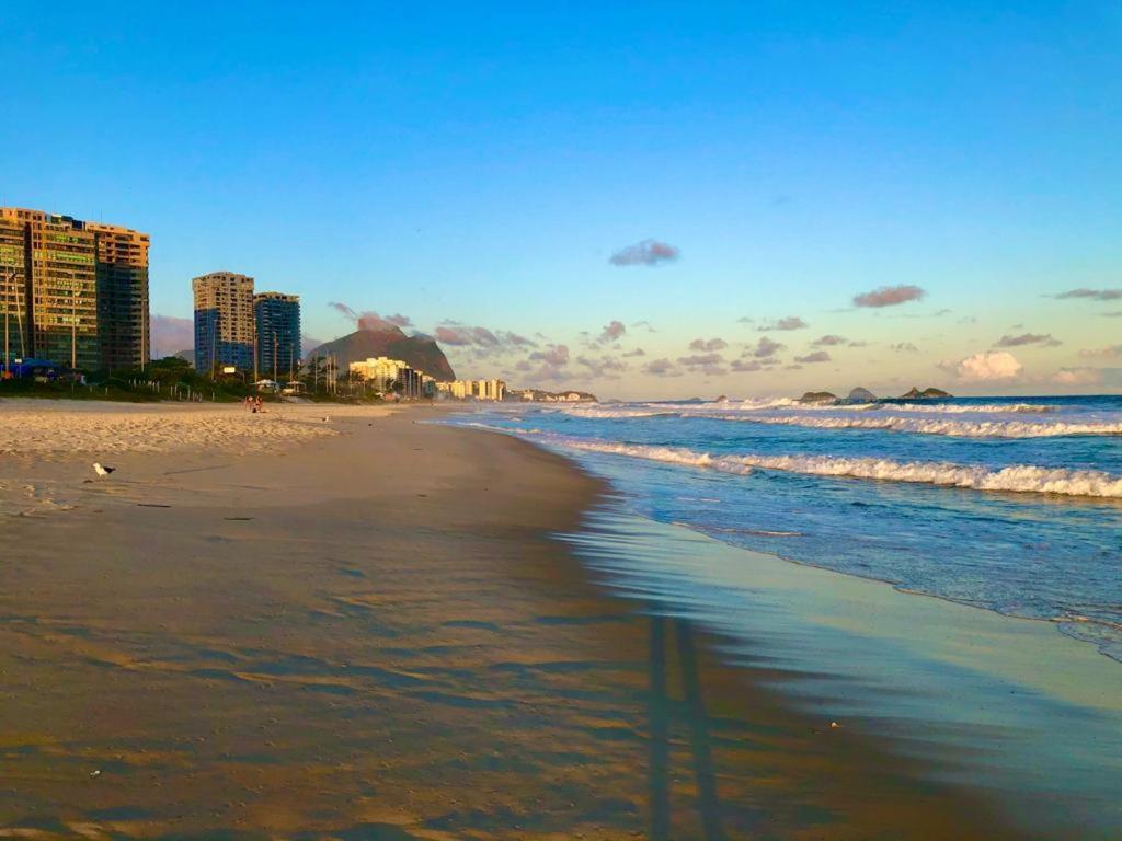 Barra Da Tijuca De Frente Para O Mar - 2 Suites Ate 6 Pessoas Em Camas Rio de Janeiro Luaran gambar